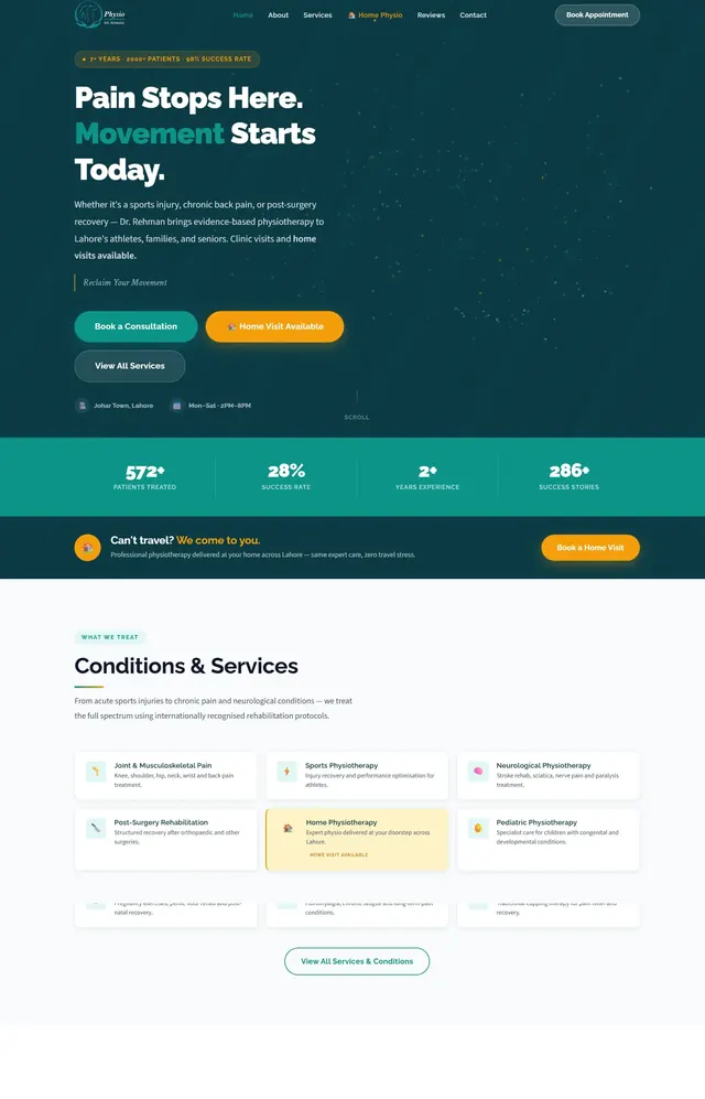 Dr. Rehman Specialist Clinic Website